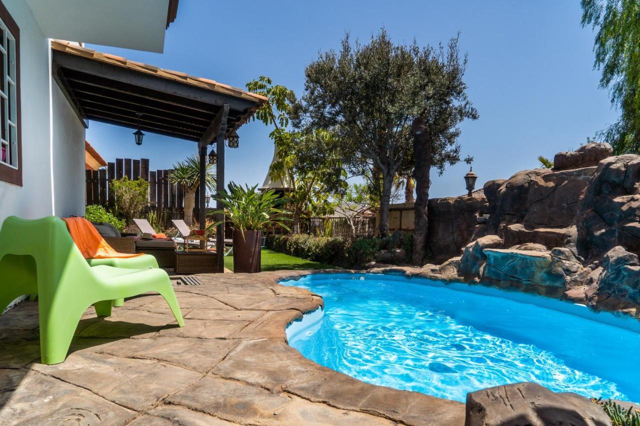 Deluxe Villa Bella Vita Air Con & Heated Pool, Tenerife South Chayofa Dış mekan fotoğraf